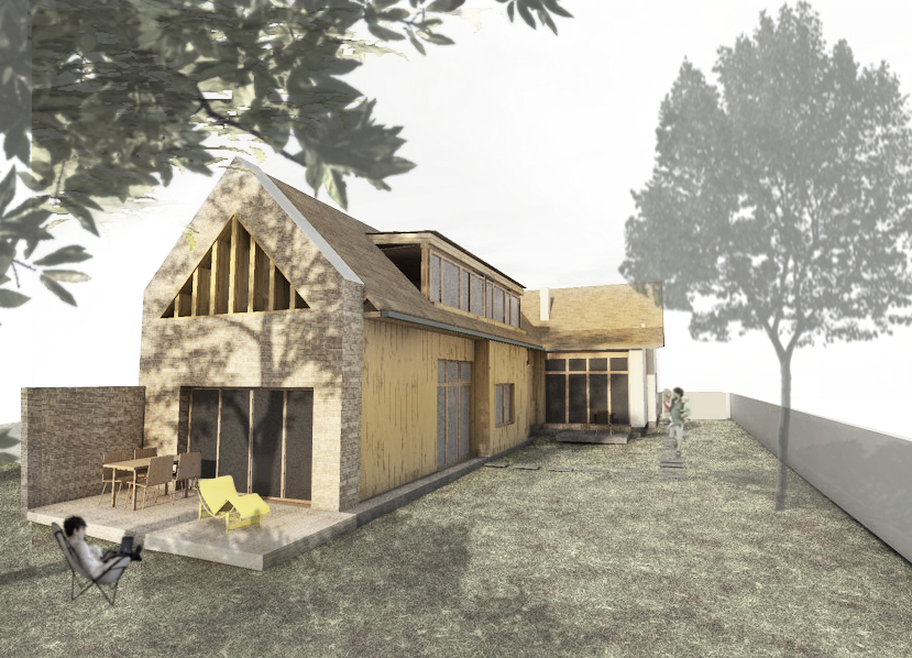 Családi ház bővítése