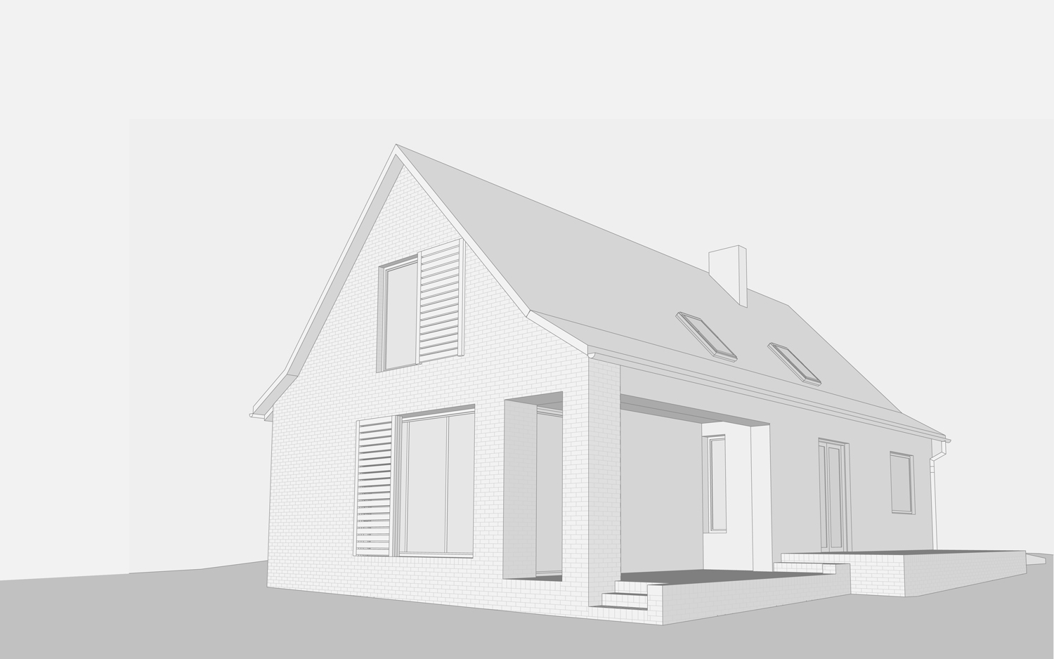 Családi ház bővítése