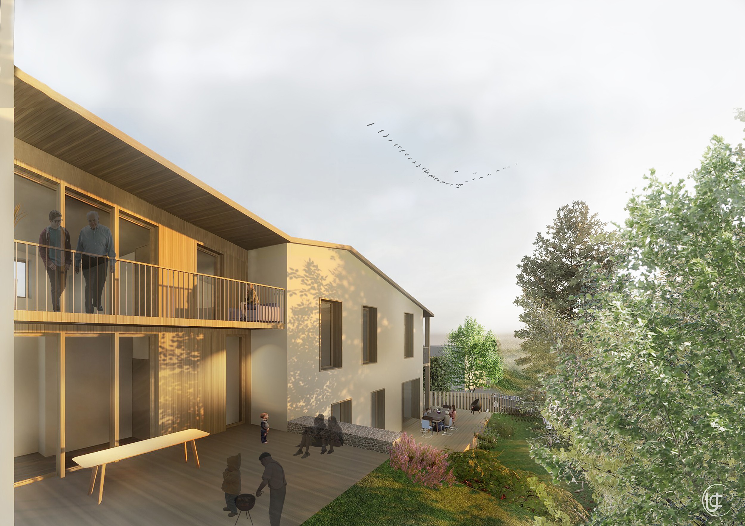 generációs társasház Madárhegyre