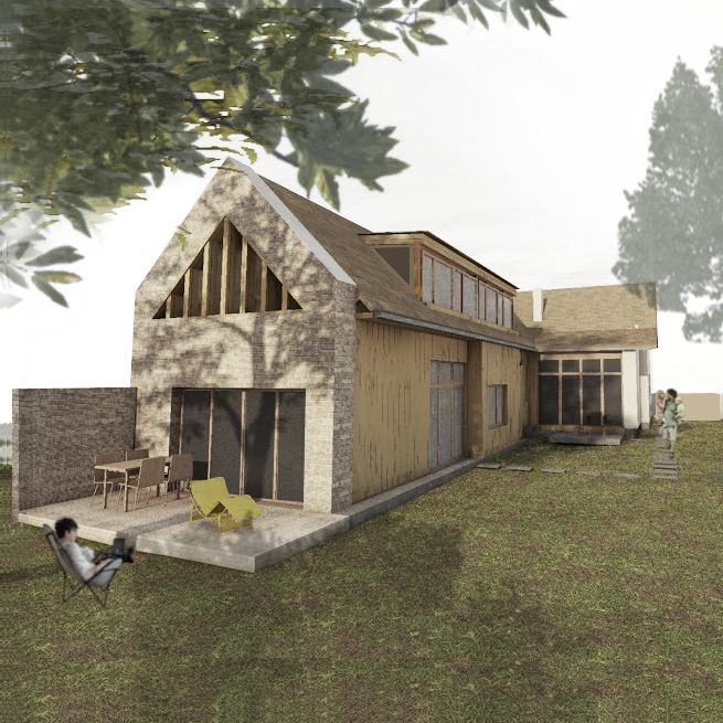 Családi ház bővítése